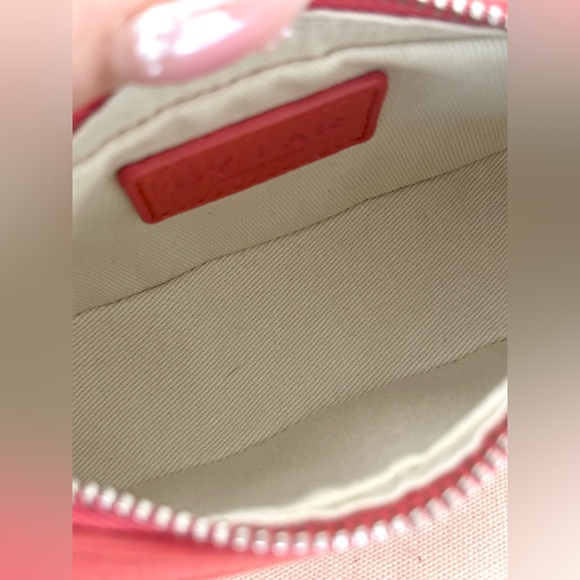 BY FAR Mini Soho Leather Shoulder Bag in Salmon w/ Original Dust Bag and Box - Picture 5 of 9